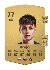 Ladislav Krejčí Common 77 Overall Rating