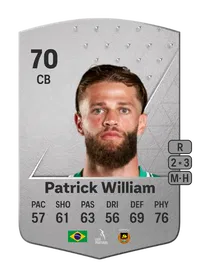 Patrick William Common 70 Overall Rating