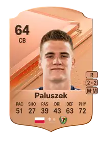 Aleksander Paluszek Rare 64 Overall Rating