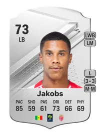 Ismail Jakobs Rare 73 Overall Rating