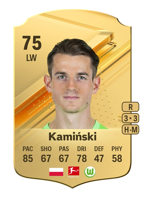 EA FC 24 Jakub Kamiński 75