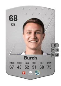 Marco Burch Common 68 Overall Rating