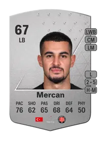 Levent Mercan Common 67 Overall Rating