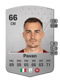 Nicola Pavan Common 66 Overall Rating