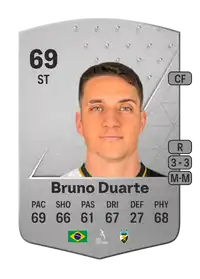 Bruno Duarte Common 69 Overall Rating