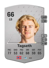 Edvard Sandvik Tagseth Common 66 Overall Rating