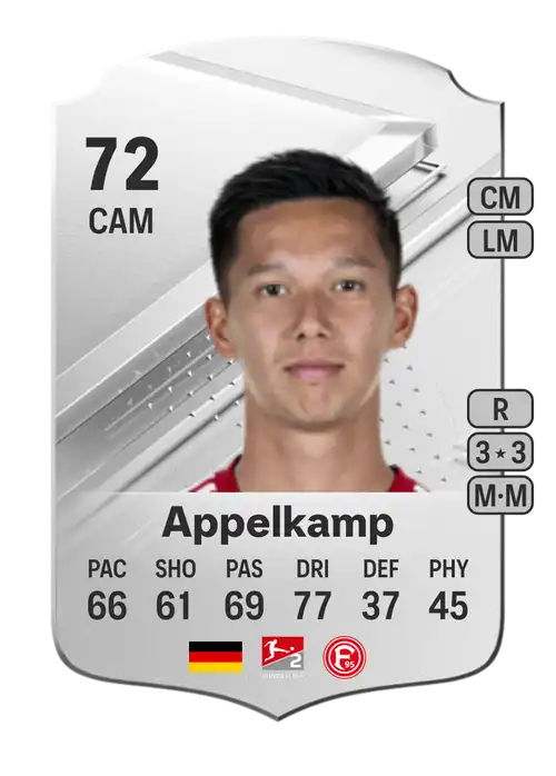 EA FC 24 Shinta Appelkamp 72