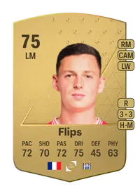 Alexis Flips Common 75 Overall Rating