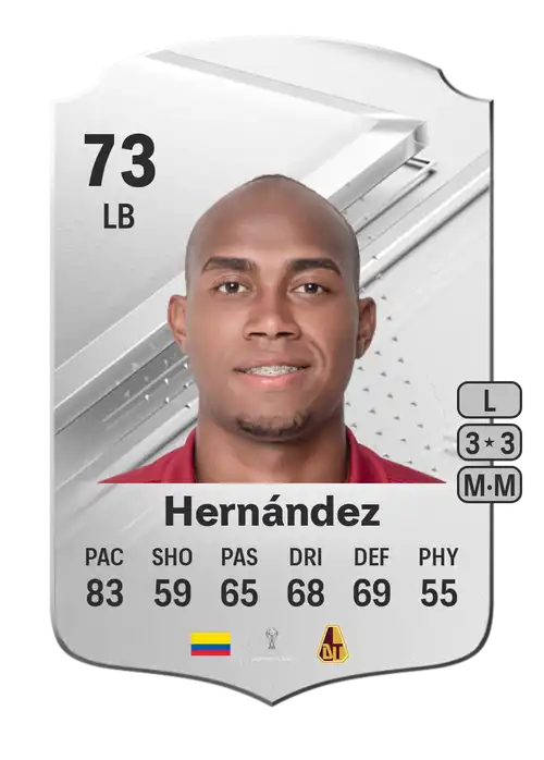 EA FC 24 Junior Hernández 73