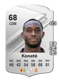 Mory Konaté Rare 68 Overall Rating