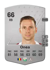 Răzvan Onea Common 66 Overall Rating