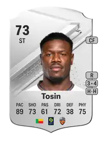 Aiyegun Tosin Rare 73 Overall Rating