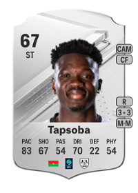 Abdoul Fessal Tapsoba Rare 67 Overall Rating