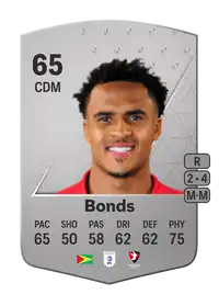 Elliot Bonds Common 65 Overall Rating