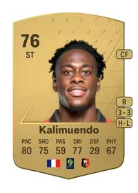 Arnaud Kalimuendo Common 76 Overall Rating