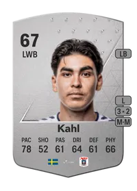 Eric Kahl Common 67 Overall Rating