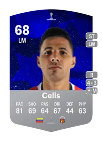 Richard Celis CONMEBOL Sudamericana 68 Overall Rating