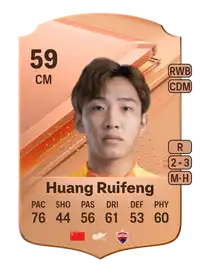 Huang Ruifeng Rare 59 Overall Rating