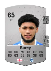 Tyler Burey Common 65 Overall Rating