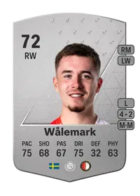 Patrik Wålemark Common 72 Overall Rating