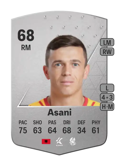 EA FC 24 Jasir Asani 68