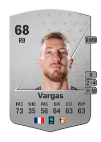 Thibaut Vargas Common 68 Overall Rating