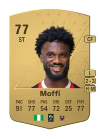 Terem Moffi Common 77 Overall Rating