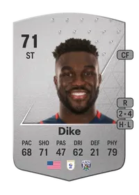 Daryl Dike Common 71 Overall Rating