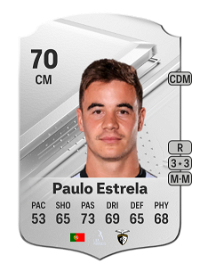 Paulo Estrela Rare 70 Overall Rating