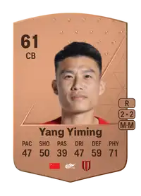 Yang Yiming Common 61 Overall Rating