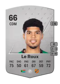 Luke Le Roux Common 66 Overall Rating