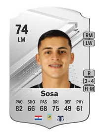 Ramón Sosa Rare 74 Overall Rating