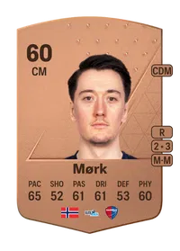 Sander Risan Mørk Common 60 Overall Rating