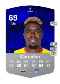 Michael Carcelén CONMEBOL Sudamericana 69 Overall Rating