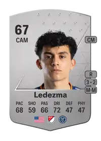 Richard Ledezma Common 67 Overall Rating