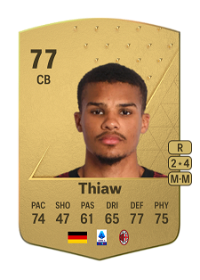 Malick Thiaw Common 77 Overall Rating