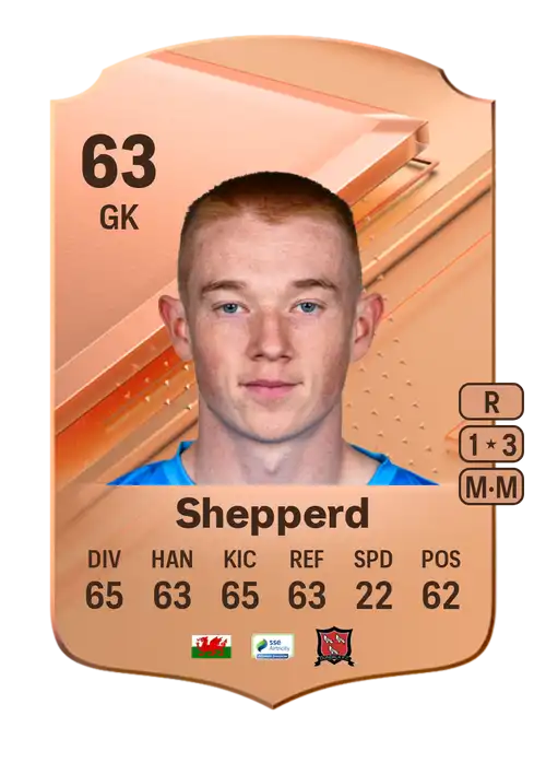 EA FC 24 Nathan Sheppard 63