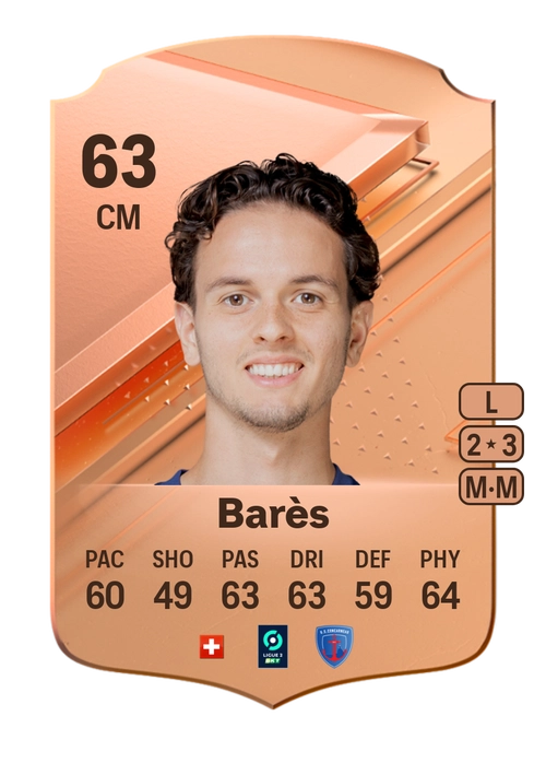 EA FC 24 Gabriel Barès 63