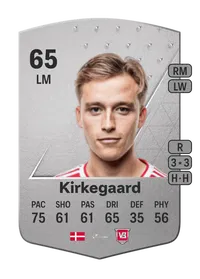 Kristian Kirkegaard Common 65 Overall Rating