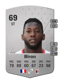 Mickaël Biron Common 69 Overall Rating