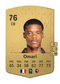 Warmed Omari Common 76 Overall Rating