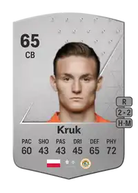 Kamil Kruk Common 65 Overall Rating