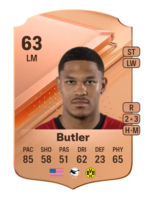 EA FC 24 Justin Butler 63