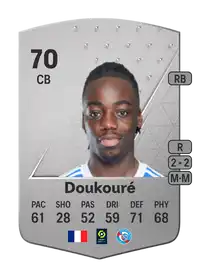 Ismaël Doukouré Common 70 Overall Rating