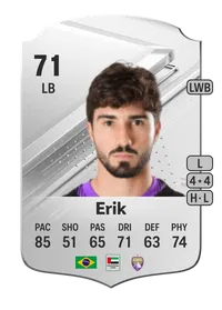 Erik Rare 71 Overall Rating