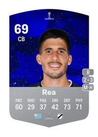 Martín Rea CONMEBOL Sudamericana 69 Overall Rating