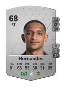 Hernandes Common 68 Overall Rating