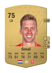 Gijs Smal Common 75 Overall Rating