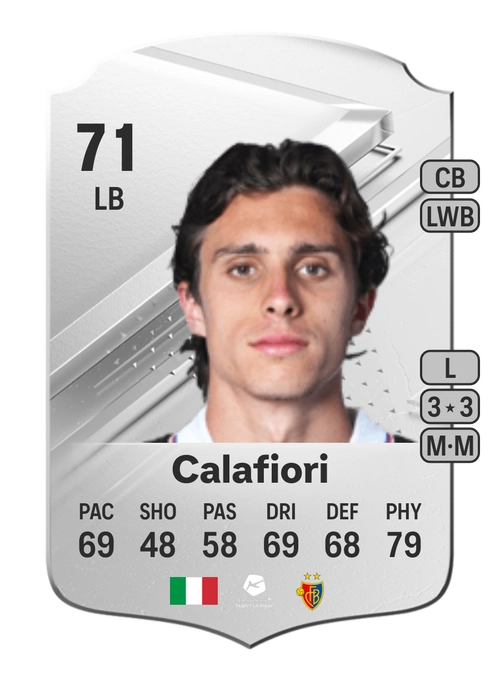 EA FC 24 Riccardo Calafiori 71