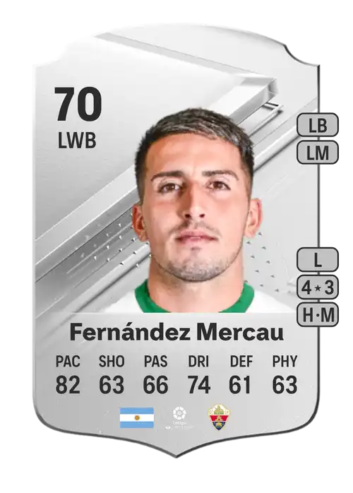 EA FC 24 Nicolás Fernández Mercau 70